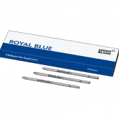 Montblanc Стержень малого размера для шариковой ручки синий 3Х1 Royal Blue M 124495