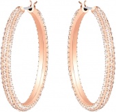 Украшение Серьги кольца конго Swarovski Stone 5383938