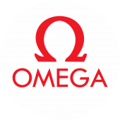Украшение Серьги из белого золота 750 пробы Omega LADYMATIC  E46BCA0500104