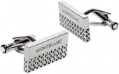 Запонки Montblanc Graphic Steel Cuff Links 109783