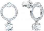 Украшение Серьги круглые Swarovski Attract  5563278