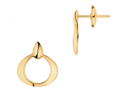 Украшение Серьги из желтого золота 750 пробы Omega DEWDROP E55BBA0200105