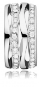 Украшение Подвеска из белого золота 750 пробы с бриллиантами Omega LADYMATIC P604BC0100105