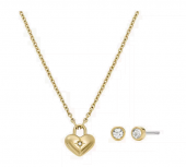 Украшение Fossil копмлнет серьги и колье JF048841SET