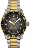 Наручные часы Tissot Seastar 2000 Professional Powermatic 80 SALE10 SS T1208072205100 T120.807.22.051.00