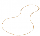 Украшение Колье золотое Omega DEWDROP N75BBA0200105