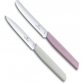 Набор кухонных ножей Victorinox Swiss Modern Blush LE 6.9096.2L2