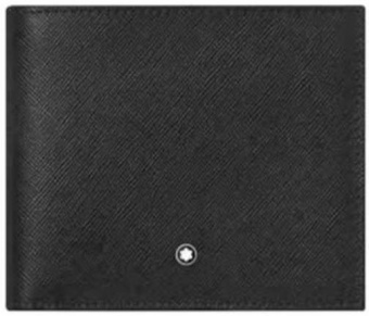 Montblanc Бумажник Sartorial, черный 126266