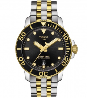 Наручные часы Tissot T-Sport Seastar 1000 Powermatic 80 T1204072205100 T120.407.22.051.00
