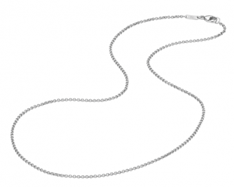 Украшение Цепочка из белого золота 750 пробы Omega DEWDROP N73BCA0200105