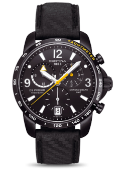 Наручные часы Certina Sport DS Podium Chronograph GMT Gent Quartz SALE30 C0016391605701 C001.639.16.057.01