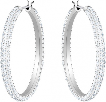 Украшение Серьги кольца конго Swarovski Stone 5389432