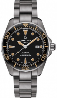 Наручные часы Certina Aqua DS Action Diver SS C0326074405100 C032.607.44.051.00