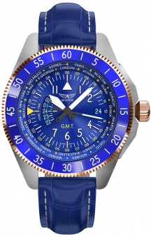 Наручные часы Aviator AIRACOBRA GMT SALE10 V.1.37.3.308.4