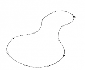 Украшение Колье из белого золота 750 пробы Omega DEWDROP N75BCA0200105