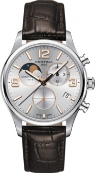 Наручные часы Certina Urban DS-8 Chronograph Moon Phase SS C0334601603700 C033.460.16.037.00
