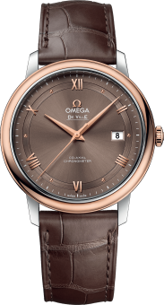 Наручные золотые часы Omega DE VILLE PRESTIGE CO-AXIAL 39,5 MM 42423402013001