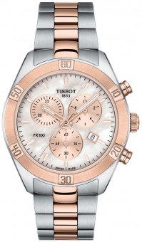 Наручные часы Tissot T-Classic PR 100 Sport Chic Chronograph SS T1019172215100 T101.917.22.151.00