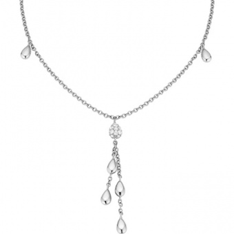 Украшение Колье из белого золота 750 пробы с бриллиантами Omega DEWDROP N79BCA0200305