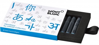 Montblanc Картридж с чернилами синими Unicef в упаковке 8 штук 116222