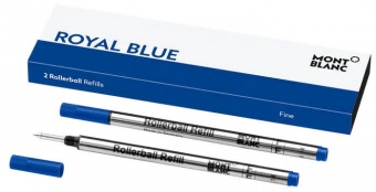 Montblanc Стержень роллер синий 2Х1 Royal Blue F 124501