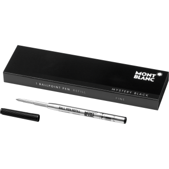 Montblanc стержень для шариковой ручки 1х1 черный Refill Ballpoint Pen Mystery Black F 105154