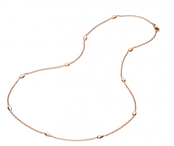 Украшение Колье золотое Omega DEWDROP N75BGA0200105