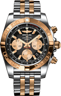 Наручные часы Breitling CHRONOMAT 44 STEEL GOLD ONYX BLACK CB011012/B968/375C CB0110121B1C1