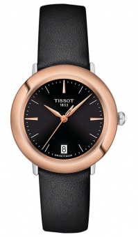 Наручные золотые часы Tissot T-Gold Glendora T9292104605100 T929.210.46.051.00