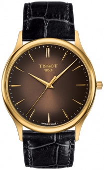 Наручные золотые часы Tissot T-Gold Excellence SALE20 T9264101629100 T926.410.16.291.00