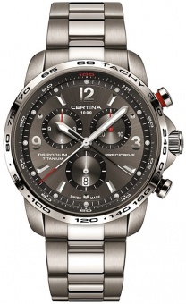 Наручные часы Certina Sport DS Podium Big Chrono Precidrive Gent Quartz SS C0016474408700 C001.647.44.087.00