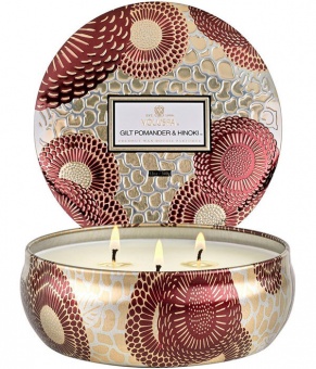 Ароматическая свеча Позолоченный помандер и японский кипарис 72216