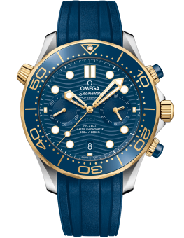 Наручные золотые часы Omega SEAMASTER DIVER 300M CO-AXIAL  21022445103001