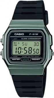 Наручные часы Casio  F-91WM-1B