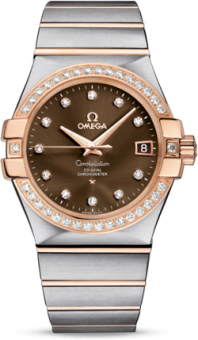 Наручные золотые часы Omega CONSTELLATION 12325352063001