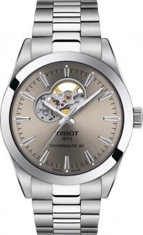 Наручные часы Tissot T-Classic Gentleman Powermatic 80 Silicium SS T1274071108100 T127.407.11.081.00