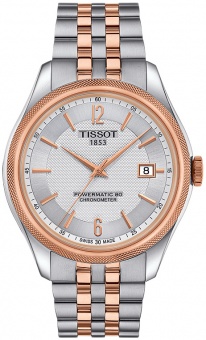 Наручные часы Tissot T-Classic Ballade Powermatic 80 Cosc Silicium T1084082203701 T108.408.22.037.01