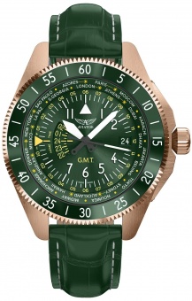 Наручные часы Aviator AIRACOBRA GMT SALE10 V.1.37.2.309.4