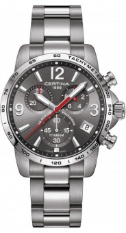 Наручные часы Certina Sport DS Podium Хронограф SS C0344174408700 C034.417.44.087.00