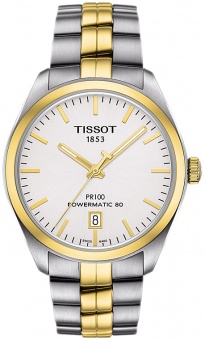 Наручные часы Tissot T-Classic PR 100 Powermatic 80 SALE50 T1014072203100 T101.407.22.031.00