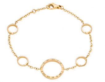 Украшение Браслет из желтого золота 750 пробы Omega CONSTELLATION 19 см B38BBA0100102