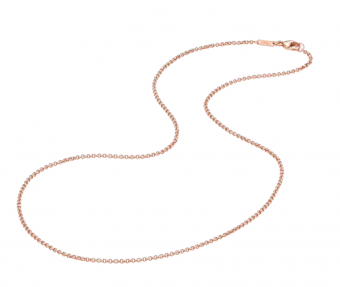 Украшение Цепочка из розового золота 750 пробы Omega DEWDROP N73BGA0200105