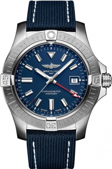 Наручные часы Breitling CHRONOMAT AVENGER GMT STEEL BLUE A32395101C1X2