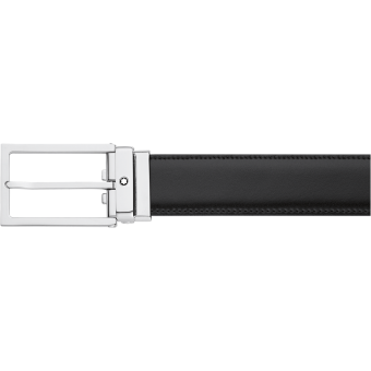 Ремень двусторонний черный/коричневый Montblanc  113273