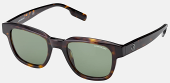 Montblanc Солнцезащитные очки прямоугольной формы 129528