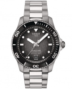 Наручные часы Tissot Seastar 2000 Professional Powermatic 80 SALE10 SS T1208071105100 T120.807.11.051.00