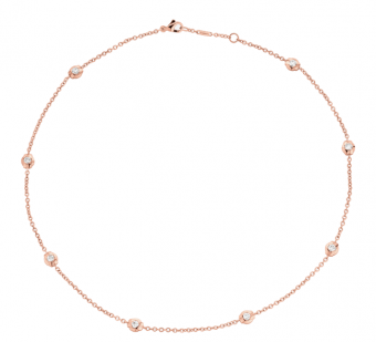 Украшение Колье из розового золота 750 пробы с бриллиантами Omega CONSTELLATION NA01BG0100105