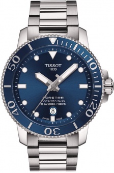 Наручные часы Tissot T-Sport Seastar 1000 Powermatic 80 T1204071104103 T120.407.11.041.03