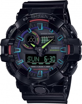 Наручные часы Casio G-SHOCK GA-700RGB-1A